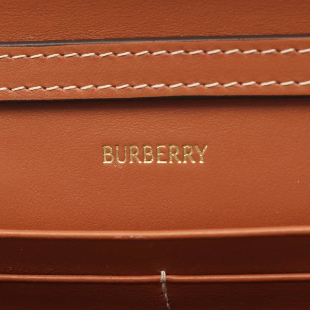 Burberry Nova Check Shoulder Bag Canvas Leather Beige Multicolor - Picture 4 of 4